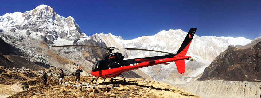 Private Helicopter Tour Annapurna